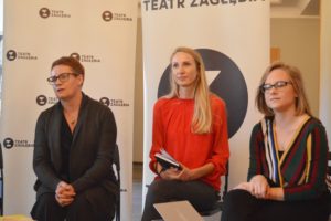 Konferencja prasowa dyrekcji Teatru Zagłębia przed nowym sezonem – fot. MZ