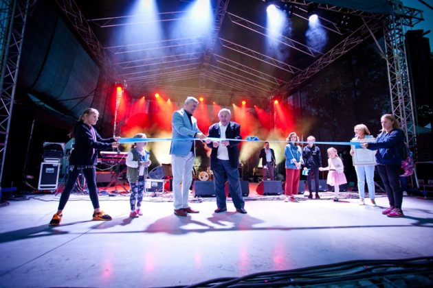 Otwarcie wyremontowanego amfiteatru w parku Grabek &ndash; fot. Marek Mierzwa