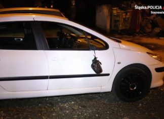 Zniszczył 14 samochodów – fot. Policja Sosnowiec