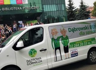 Busem na wybory - fot. UM Dąbrowa Górnicza