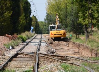 Remont torowiska w Dąbrowie Górniczej - fot. UM Dąbrowa Górnicza