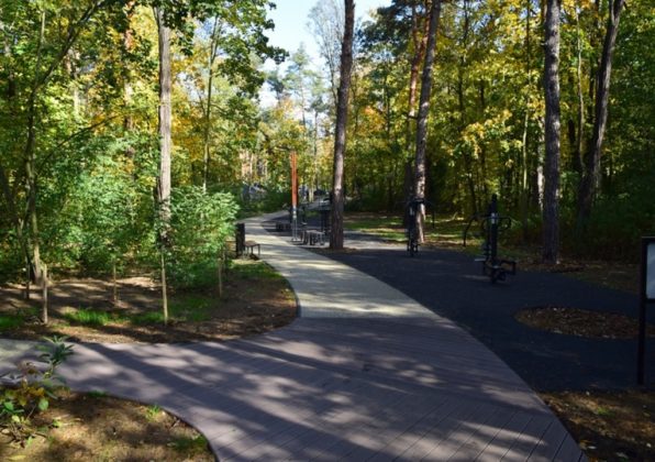 Nowy park miejski - fot. Urząd Miasta i Gminy Siewierz