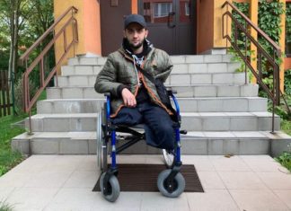Igor Surma z Sosnowca stracił obie nogi i rękę – fot. arch. prywatne
