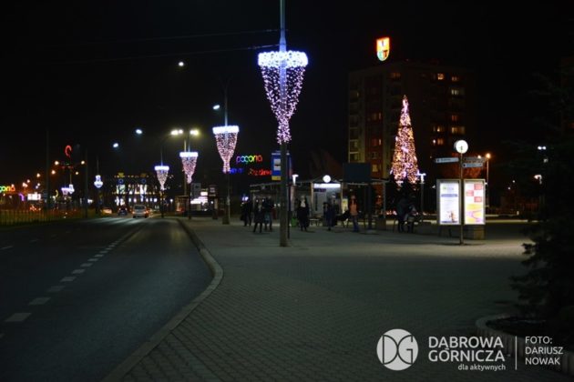 Ozdoby świąteczne w Dąbrowie Górniczej – fot. Dariusz Nowak/UM Dąbrowa Górnicza