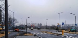 Rondo Ostrogórska i Jagiellońska w Sosnowcu - fot. UM Sosnowiec