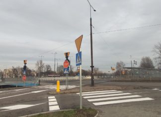 Rondo ul. Staszica Sosnowiec - fot. MC