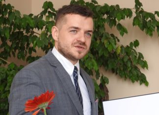 Burmistrz Wojkowic Tomasz Szczerba – fot. Facebook/Tomasz Szczerba