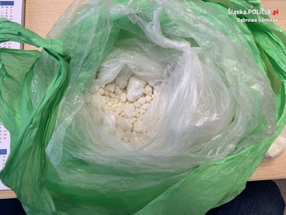 Policjanci przechwycili ponad kilogram amfetaminy – fot. Policja Dąbrowa Górnicza