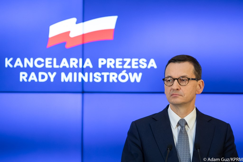 Premier Mateusz Morawiecki - fot. Adam Guz/KPRM