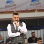Trener MKS-u Będzin Jakub Bednaruk – fot. Wojtek Borkowski/FOTOBORKOWSCY