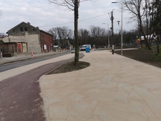 W rejonie ul. Katowickiej i Dehnel&oacute;w powstaje węzeł przesiadkowy i nowe skrzyżowanie - fot. UM Czeladź