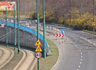 Ogromne zapadlisko na 3 Maja w Sosnowcu zostanie zlikwidowane – fot. UM Sosnowiec