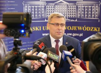 Wojewoda śląski Jarosław Wieczorek – fot. Śląski Urząd Wojewódzki w Katowicach