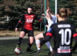 Tatsiana Markushevskaya nie jest już piłkarką Czarnych Sosnowiec – fot. Czarni Sosnowiec