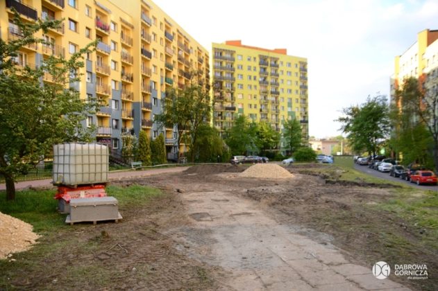 W Dąbrowie G&oacute;rniczej powstaje Plac Aktywnej Ciszy &ndash; fot. Studio DG