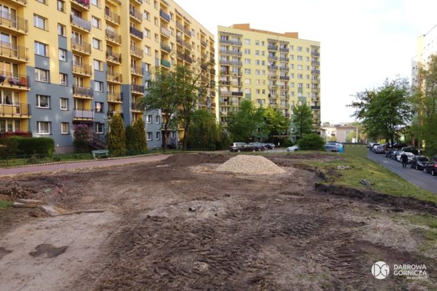 W Dąbrowie G&oacute;rniczej powstaje Plac Aktywnej Ciszy &ndash; fot. Studio DG