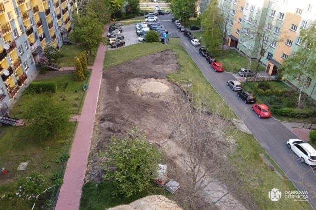 W Dąbrowie G&oacute;rniczej powstaje Plac Aktywnej Ciszy &ndash; fot. Studio DG