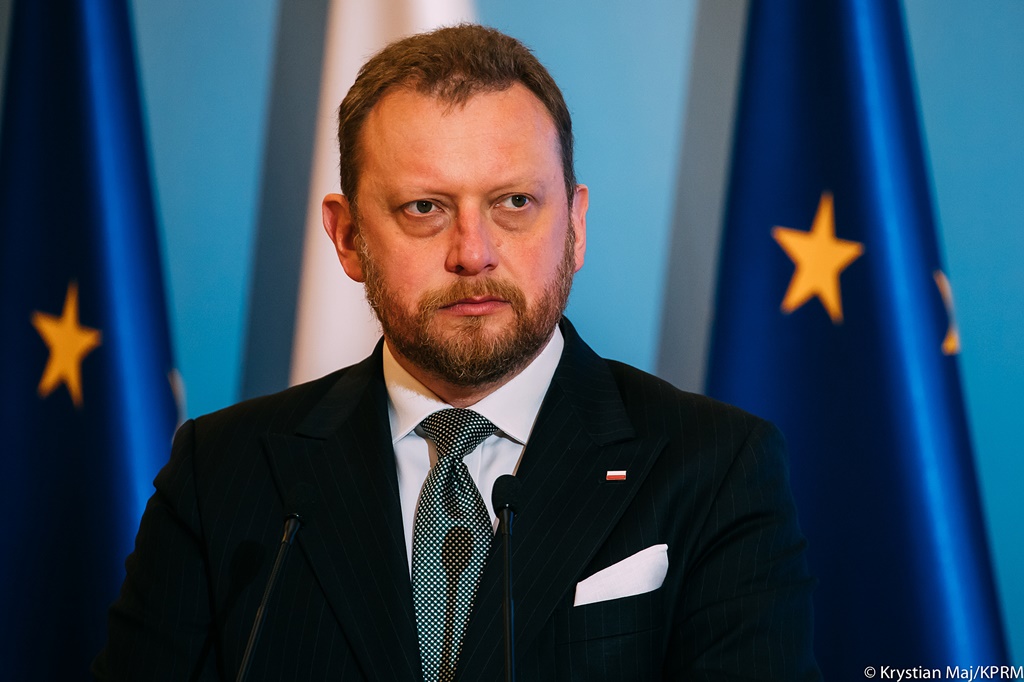 Minister zdrowia Łukasz Szumowski - fot. Krystian Maj/KPRM