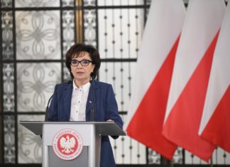 Marszałek Sejmu Elżbieta Witek - fot. Łukasz Błasikiewicz/Kancelaria Sejmu
