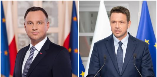 Andrzej Duda i Rafał Trzaskowski spotkają się w II turze - fot. mat. pras.