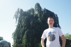 Przemysław Bartos, autor bloga Przyroda dla Sosnowca - fot. mat. prywatne