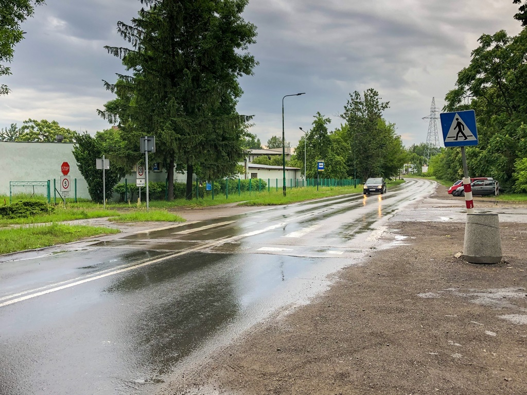 Przebudowa ulicy Ostrogórskiej w Sosnowcu – fot. UM Sosnowiec
