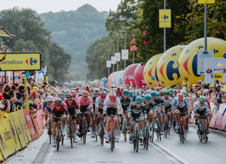 Kolarze podczas Tour de Pologne - fot. Szymon Gruchalski