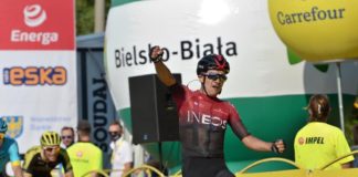 Richard Carapaz zwycięzcą trzeciego etapu 77. Tour de Pologne 2020 – fot. Szymon Gruchalski