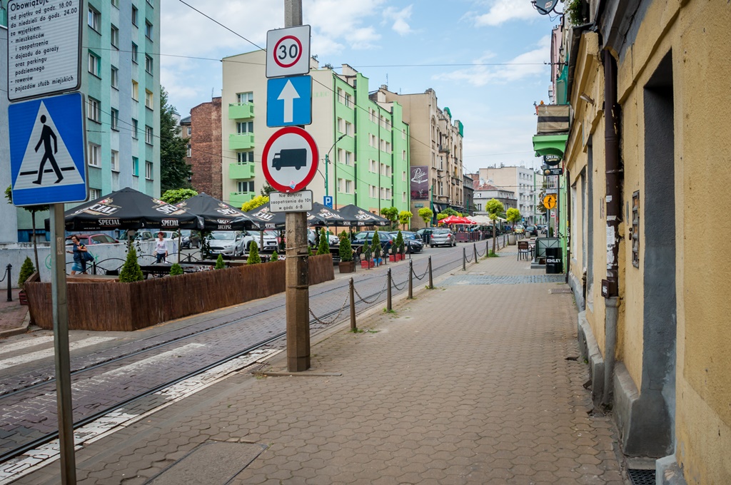 Modernizacja ulicy Małachowskiego - fot. UM Sosnowiec