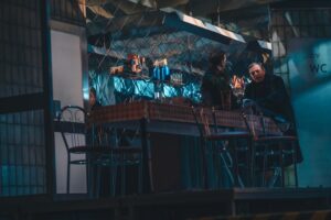 Próba generalna przed premierą „Ślubu” w Teatrze Zagłębia – fot. Piotr Lis