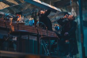 Próba generalna przed premierą „Ślubu” w Teatrze Zagłębia – fot. Piotr Lis