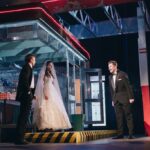 Scena, Suknia ślubna, Małżeństwo, Aktorzy, Scena, Teatr Zagłębia, Teatr