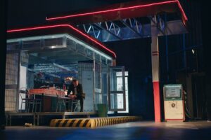 Próba generalna przed premierą „Ślubu” w Teatrze Zagłębia – fot. Piotr Lis