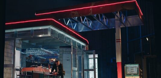 Próba generalna przed premierą „Ślubu” w Teatrze Zagłębia – fot. Piotr Lis