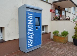 Książkomat w sosnowieckiej dzielnicy Porąbka – fot. UM Sosnowiec