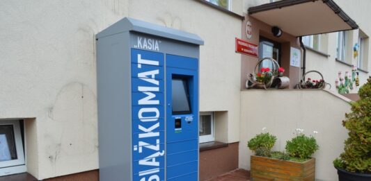 Książkomat w sosnowieckiej dzielnicy Porąbka – fot. UM Sosnowiec