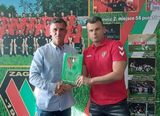 Robert Podoliński i Marcin Jaroszewski – fot. zaglebie.eu