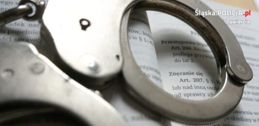 kajdanki, policja, areszt, znęcanie się, kodeks karny