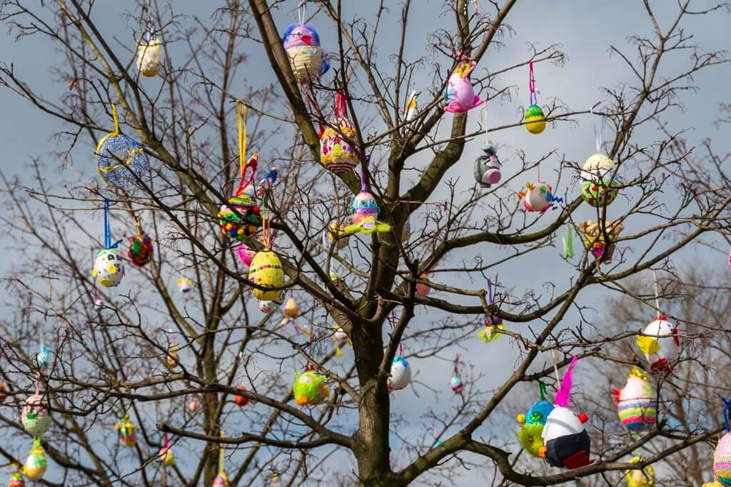 Wielkanocne dekoracje w Będzinie - fot. UM Będzin