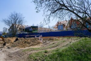 Budowa, Domy, Piasek, Trawa, Dach, Drewno