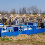 Budowa, Domy, Piasek, Trawa, Dach, Drewno