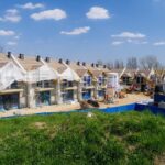 Budowa, Domy, Piasek, Trawa, Dach, Drewno