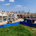 Budowa, Domy, Piasek, Trawa, Dach, Drewno