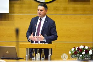 Mężczyzna, Prezydent, Prezydent Dąbrowy Górniczej, Marcin Bazylak