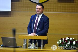 Mężczyzna, Prezydent, Prezydent Dąbrowy Górniczej, Marcin Bazylak