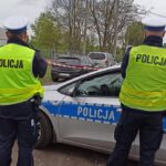 policja, radiowóz, policjant, samochód