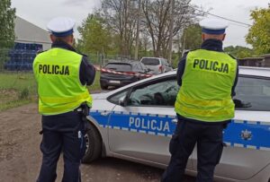policja, radiowóz, policjant, samochód