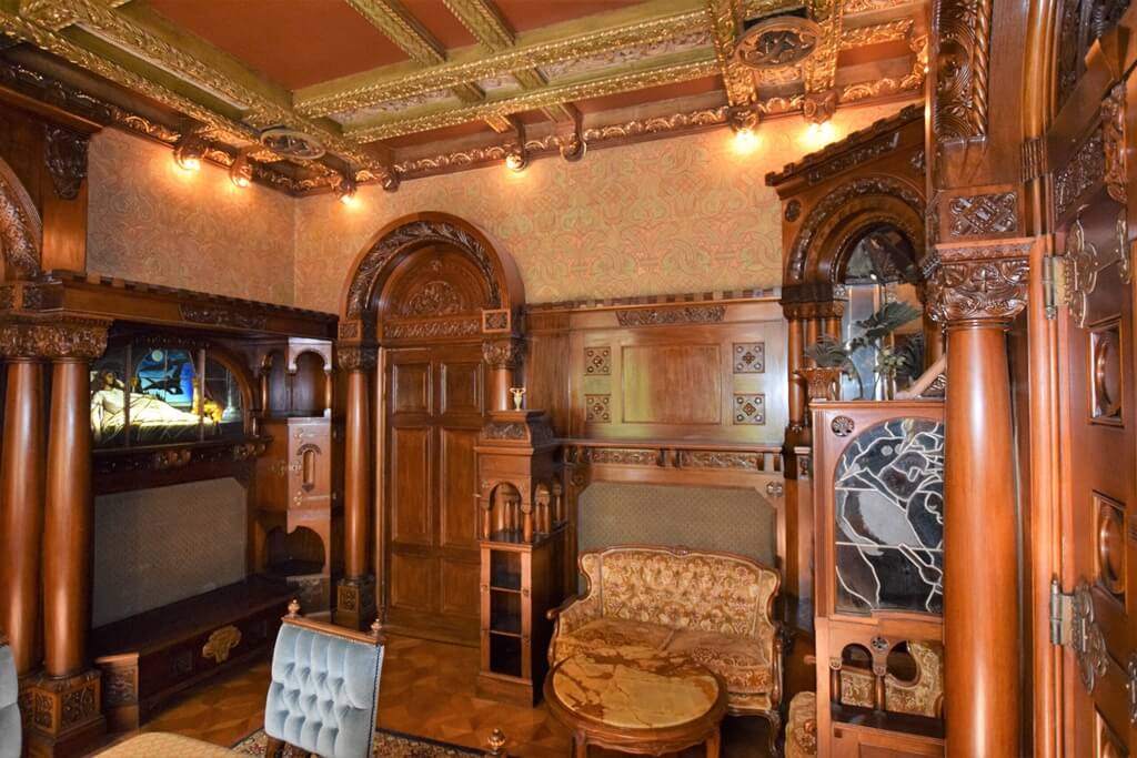 Pałac Dietla, wnętrze