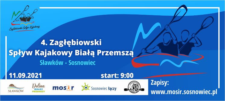 4. Zagłębiowski Spływ Kajakowy plakat